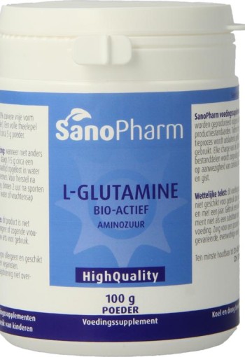 Sanopharm L Glutamine (100 Gram)