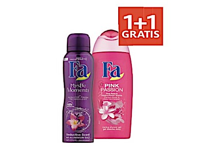 Fa bad, douche en deodorant alle varianten, combineren mogelijk,