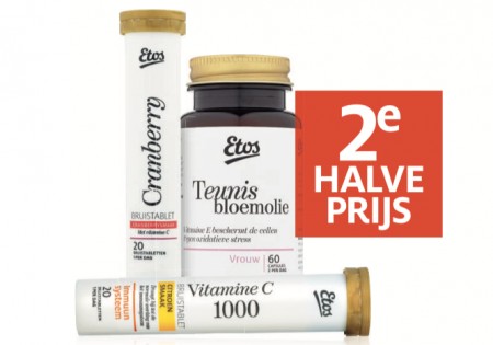 Etos vitamines alle varianten, combineren mogelijk.