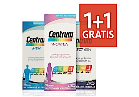 Centrum alle varianten met 50% Korting