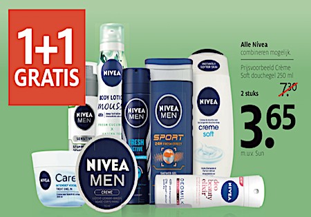 NIVEA 50% Korting