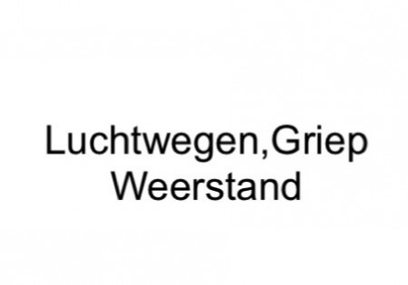 Luchtwegen, Griep & Weerstand