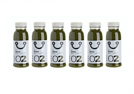 DETOX | Komkommer Spinazie Sap Nº2 - 6-Pack