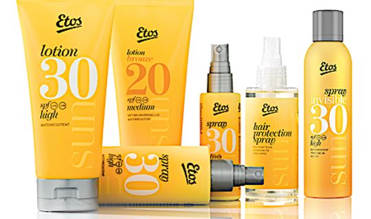 ETOS SUN PRODUCTEN SPRAYS | LOTIONS 