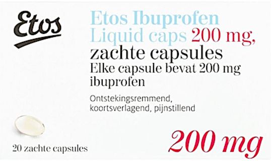 ETOS EIGEN MERK PIJNSTILLEND