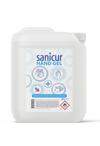 Sanicur Handgel 5 Liter voordeel can - desinfecterende gel