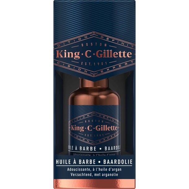 King C. Gillette Baardolie Voor Mannen 30 ml