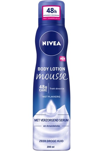 NIVEA Verzorgende Body Mousse 200 ml