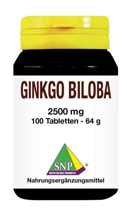 SNP Ginkgo biloba 2500mg (100 Tabletten)