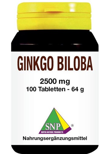 SNP Ginkgo biloba 2500 mg (100 Tabletten)