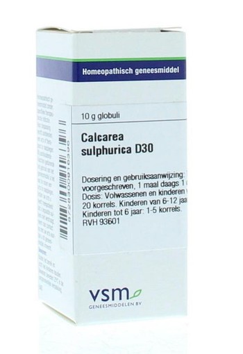 VSM Calcarea sulphurica D30 (10 Gram)