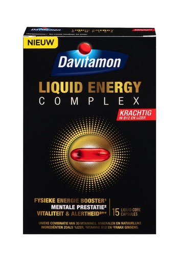 Davitamon Liquid Energy Complex 15 stuks
