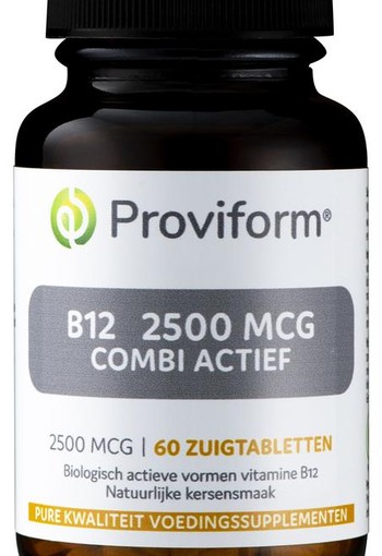 Proviform Vitamine B12 2500 mcg combi actief (60 Zuigtabletten)