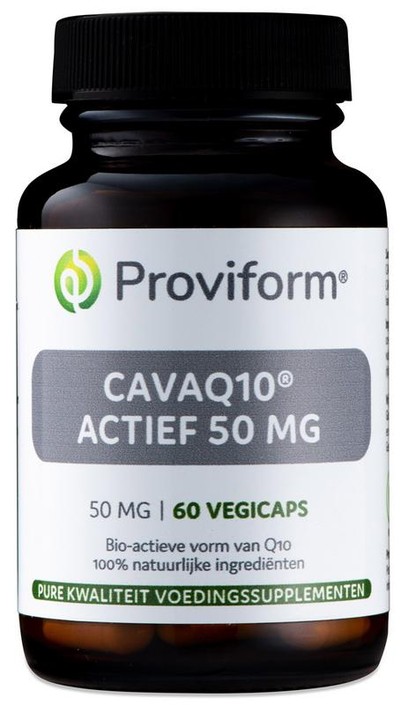 Proviform CavaQ10 actief 50mg (60 Vegetarische capsules)