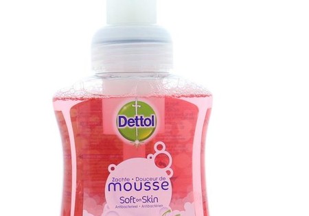 Dettol Mousse roos & kersen (250 ml)