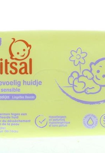 Zwitsal Billendoekjes extra gevoelige huid (50 stuks)