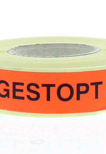 Spruyt Hillen Sticker gestopt (500 Stuks)