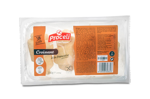 Proceli Croissant glutenvrij 4 stuks (200 Gram)