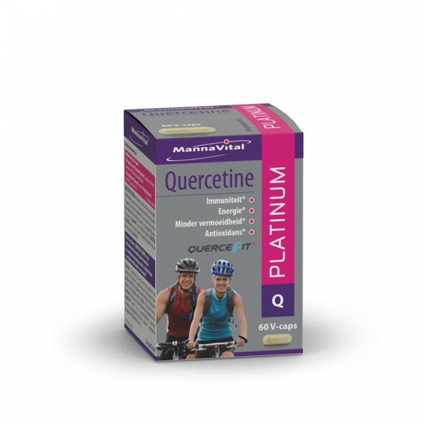 Mannavital Quercetine platinum (60 Vegetarische capsules)