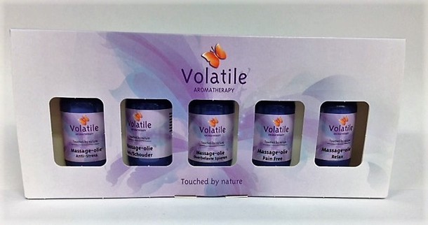 Volatile Cadeauverpakking massage sport 5 x 30 ml (1 Set)