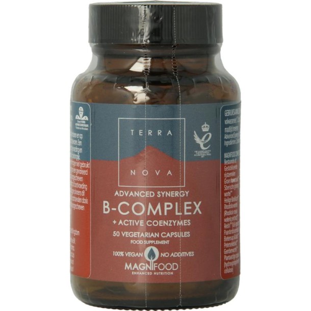 Terranova Advanced synergy B complex (50 Vegetarische capsules)