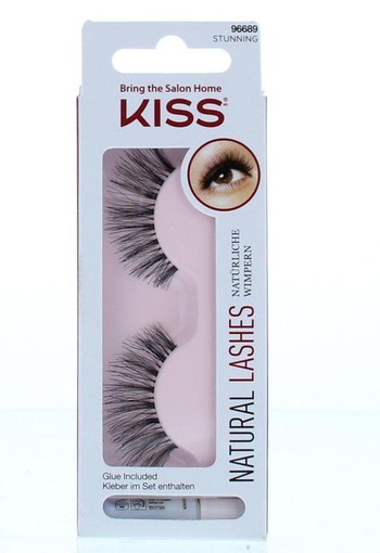 Kiss Kunstwimpers natural stunning (1 Set)