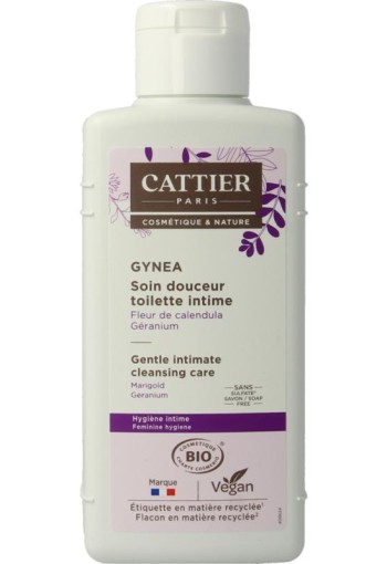 Cattier Gynea intieme hygiene cleansing care (200 Milliliter)