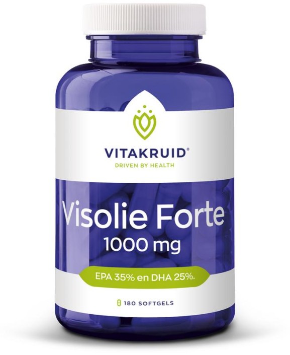 Vitakruid Visolie Forte 1000 TG (180 Softgels)