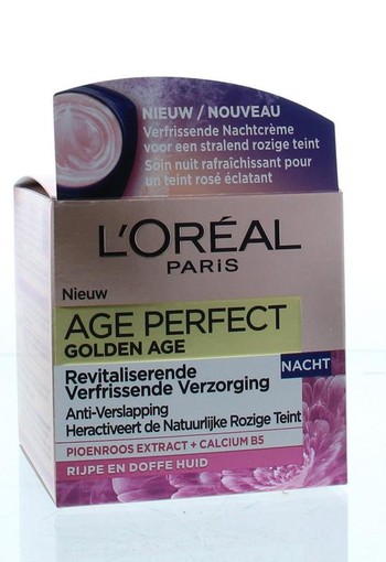 Loreal Age perfect gold age nachtcreme (50 ml)