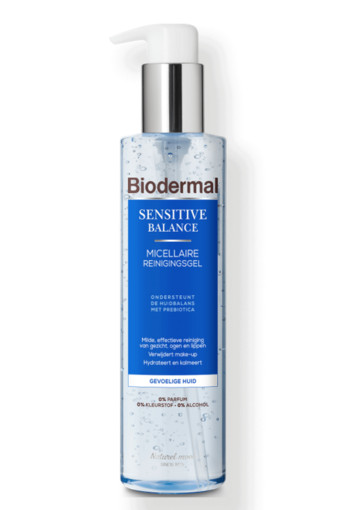 Biodermal Sensitive Balance Micellaire reinigingsgel 200 ml