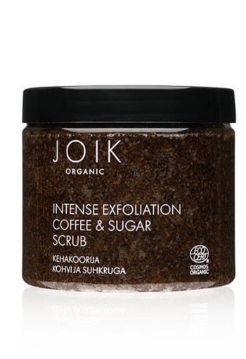 Joik Intense exfoliation coffee & sugar scrub vegan (180 Gram)