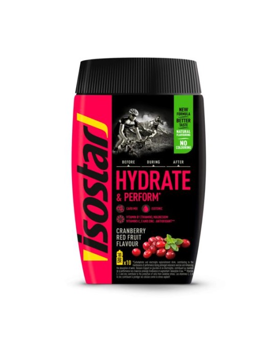 Isostar Hydrate & perform cranberry (400 Gram)