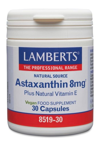 Lamberts Astaxanthine 8mg (30 Tabletten)