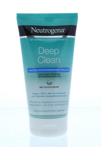 Neutrogena Deep clean verfijnende peeling (150 Milliliter)