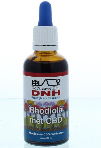 Dr B Rhodiola met CBD frequentie tinctuur (50 Milliliter)