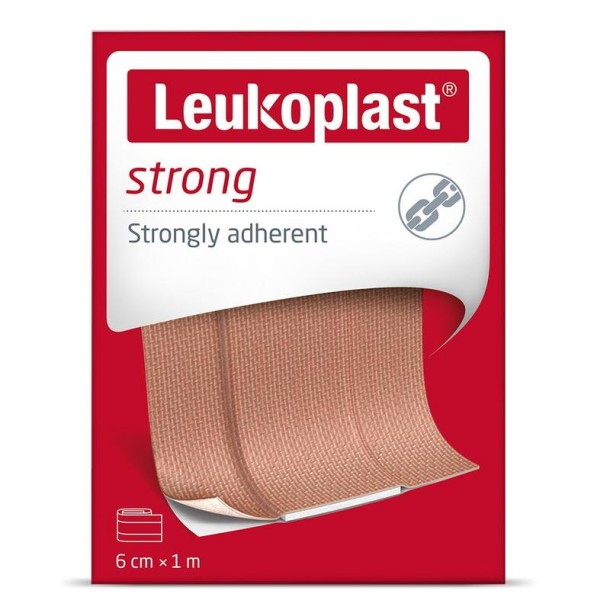 Leukoplast Pleister strong 1m x 6cm (1 Stuks)