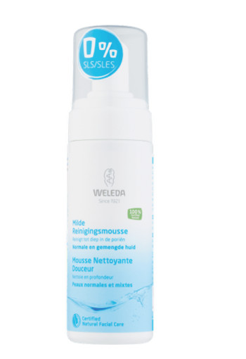 Weleda Milde reinigingsmousse 150 ml