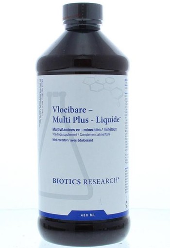 Biotics Bio multi plus vloeibaar (480 Milliliter)