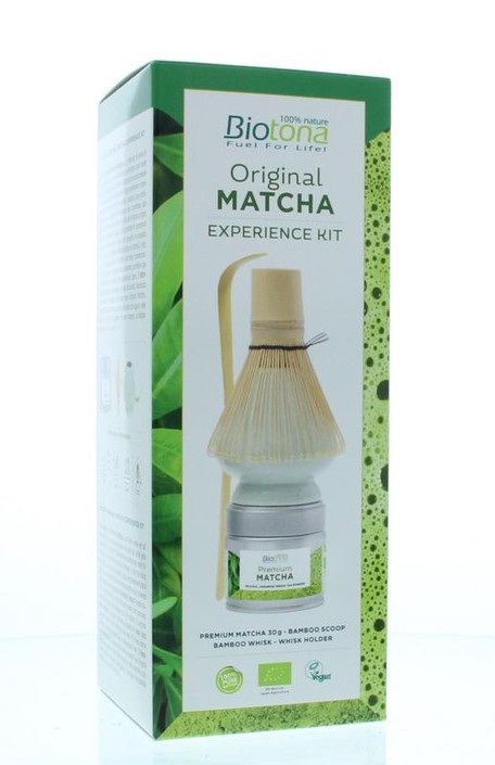 Biotona Matcha experience kit green (1 Stuks)