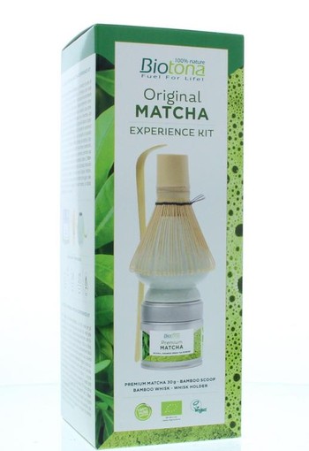 Biotona Matcha experience kit green (1 Stuks)