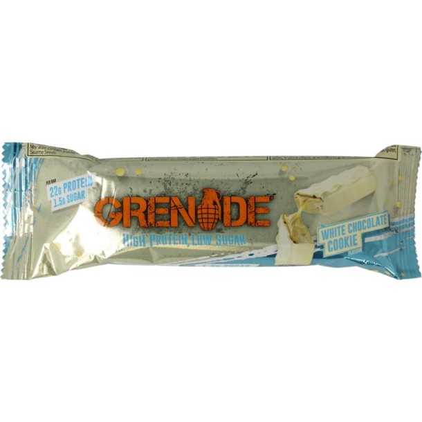 Grenade High protein bar white chocolate cookie (60 Gram)