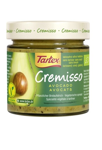 Tartex Cremisso avocado bio (180 Gram)