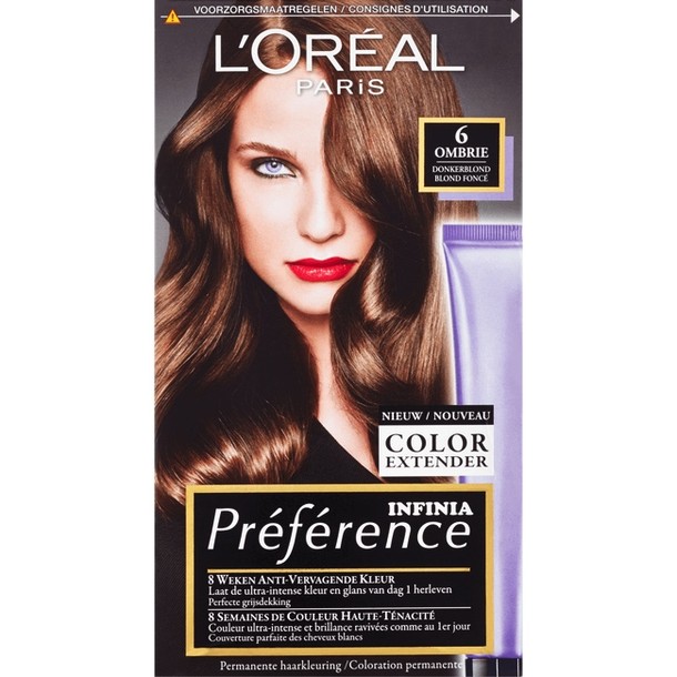 L'Oréal Paris Préférence Permanente Haarkleuring 6 Ombrie