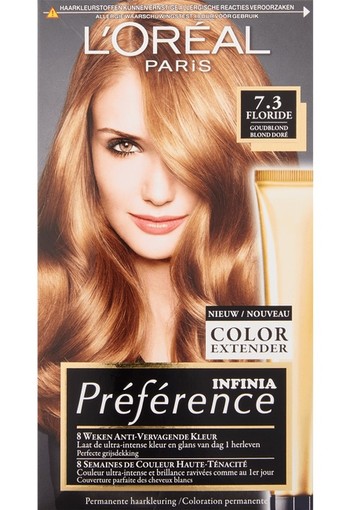 L'Oreal Paris Préférence Récital Floride 7.3 Goudblond Haarkleuring
