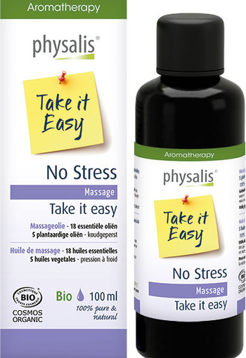 Physalis Massageolie no stress bio (100 Milliliter)