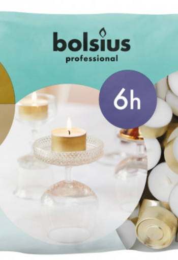 Bolsius Waxinelicht 18/38 wit (150 Stuks)