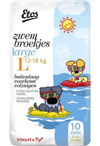 Etos Zwembroekjes Large 10 stuks