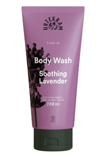 Urtekram Tune in soothing lavender bodywash (200 Milliliter)