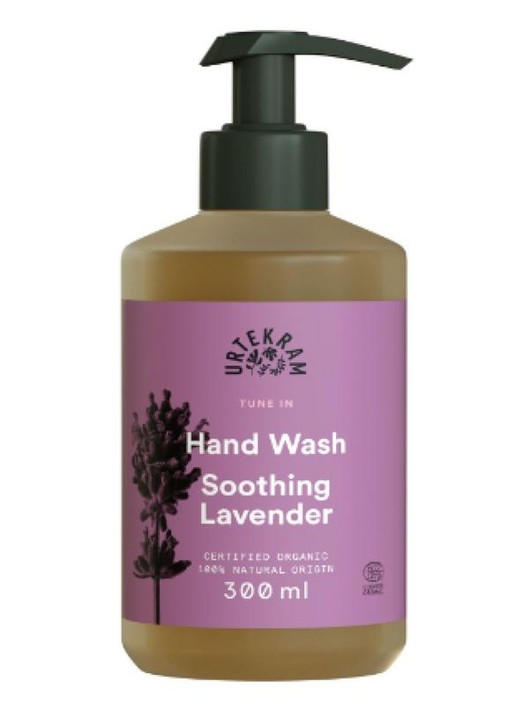 Urtekram Tune in soothing lavender handzeep (300 Milliliter)