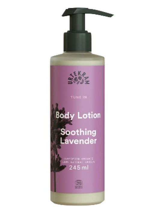 Urtekram Tune in soothing lavender bodylotion (245 Milliliter)